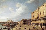 Canaletto View of the Ducal Palace painting